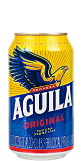 CERVEZA NACIONAL AGUILA ORIGINAL LATA 330 ML